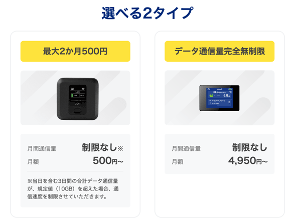 nuro光 レンタルルーター