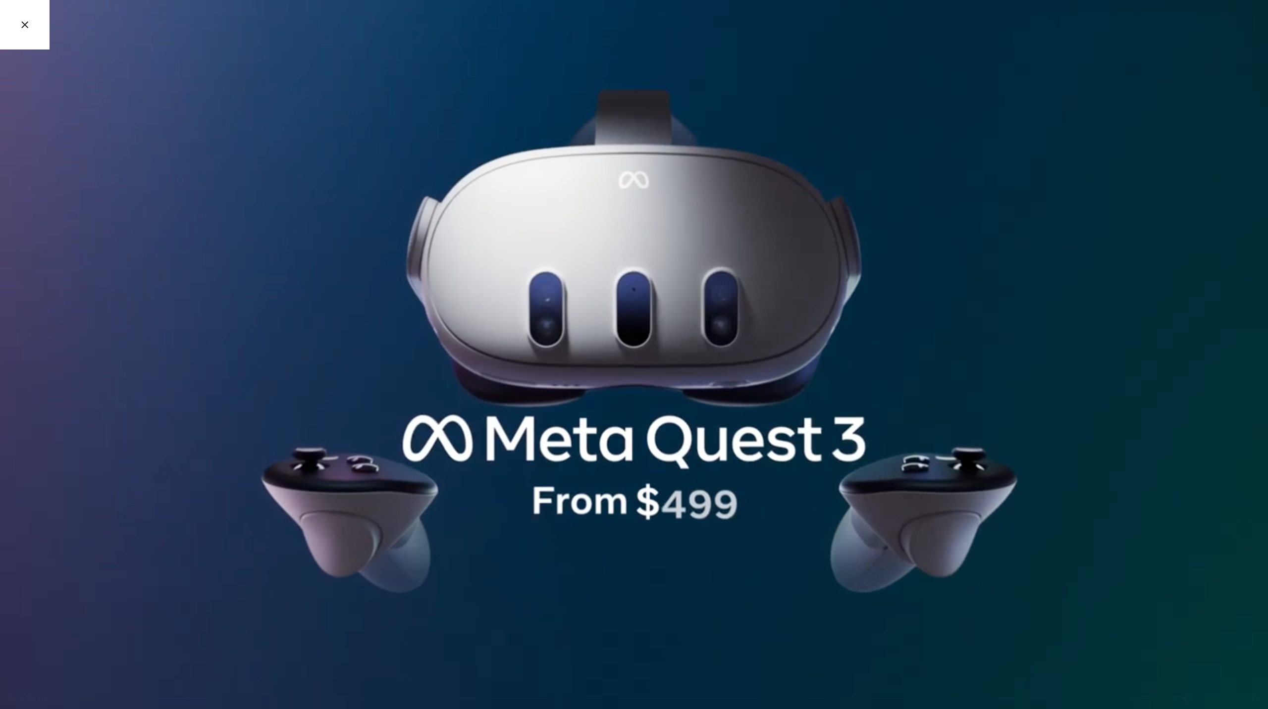 Meta Quest3 128GB メタ クエスト3 - テレビ/映像機器
