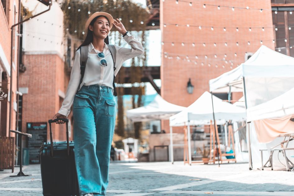 旅行 女性