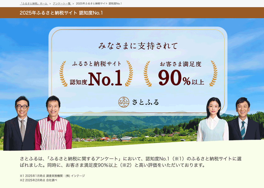 ふるさと納税のサイトおすすめ《5選》【2025年お得なのはどこ？】 | みんなのらくらくマガジン