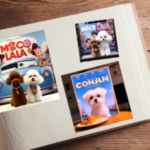 #Pixardog (Disney Pixar dog)の作り方•やり方。愛犬をディズニー•ピクサーのポスター風に！