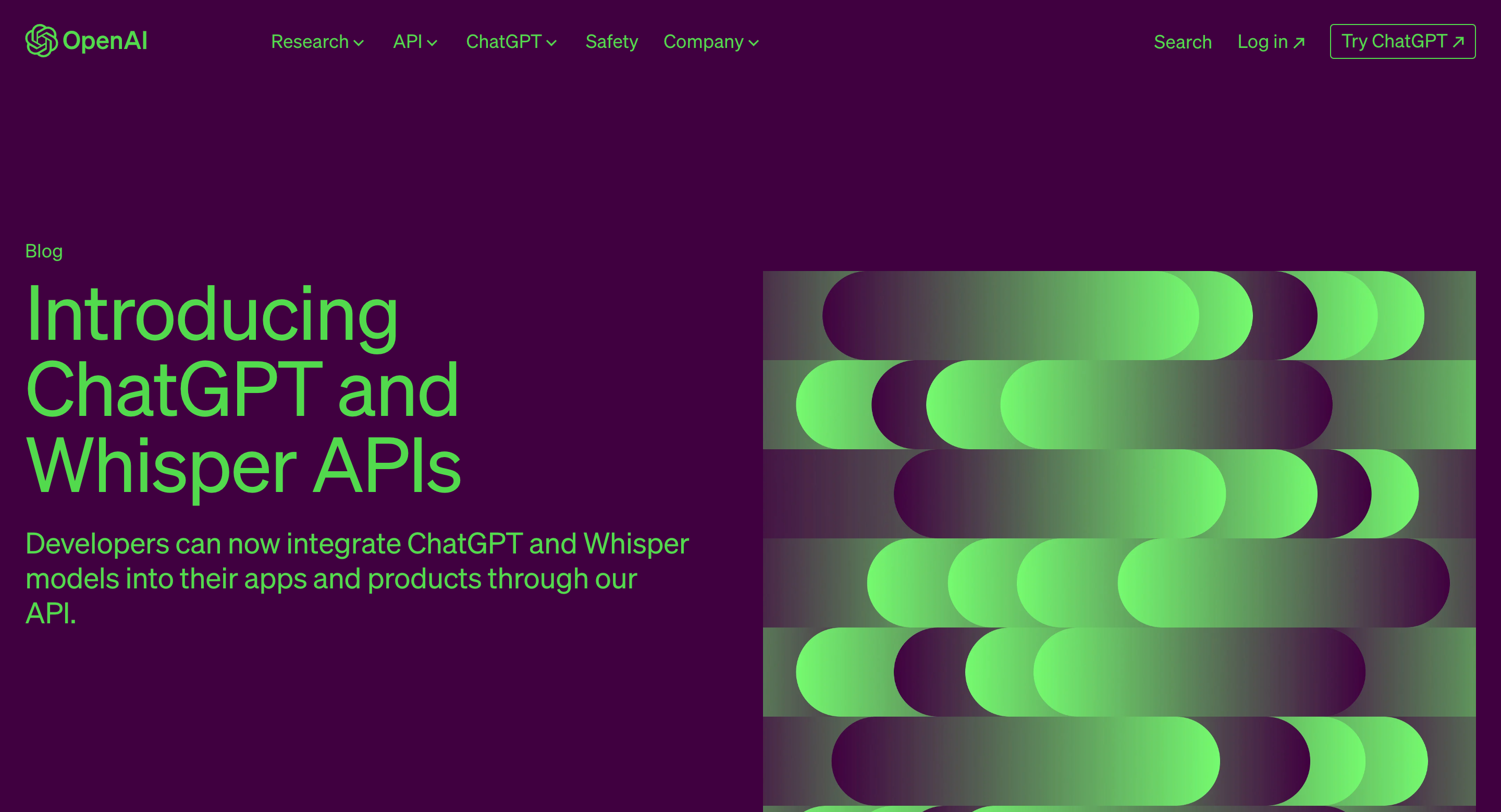 Whisper APIs