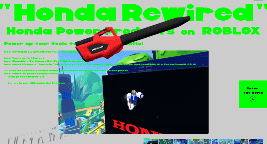 Honda Rewired roblox