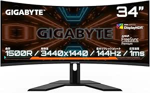 GIGABYTE G34WQC A Gaming Monitor