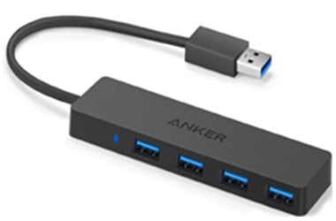 Anker 4-Port Ultra-Slim USB-A (USB3.0対応) ハブ