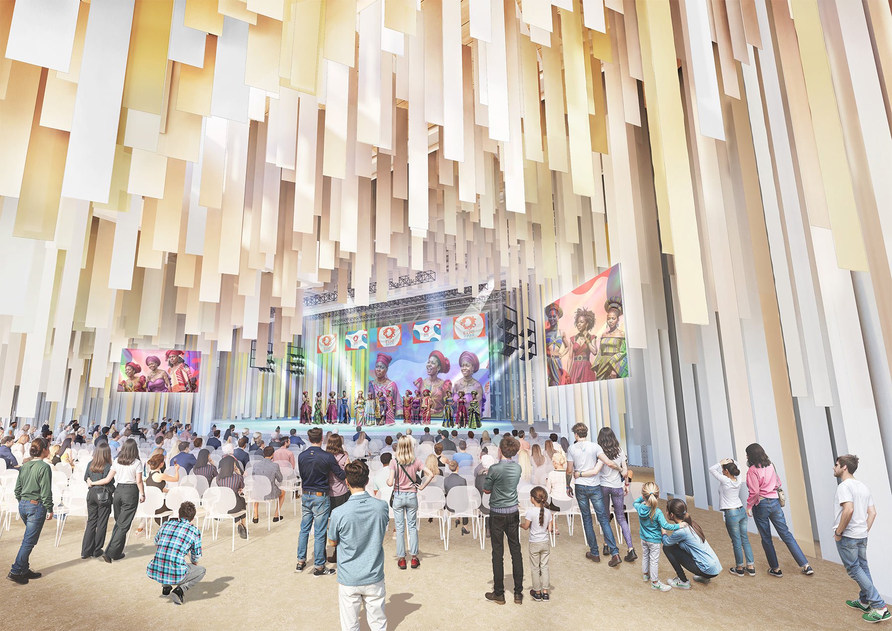 Image of the event on stage at EXPO 2025