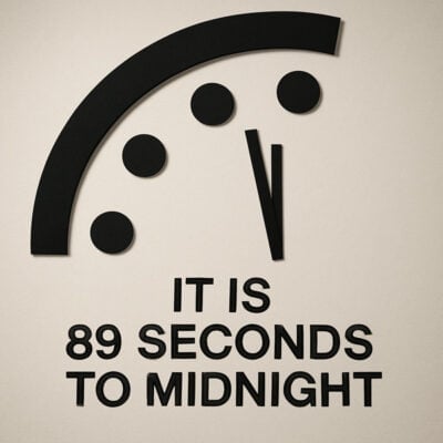 IT IS 89 SECONDS TO MIDNIGHT