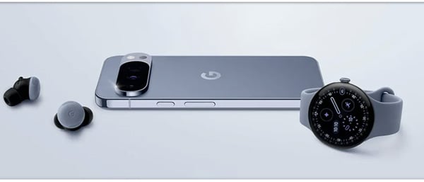 Google Pixel 10、Pixel Buds 2a、Pixel Watch 4