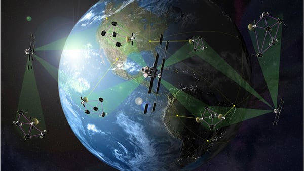 衛星通信イメージ