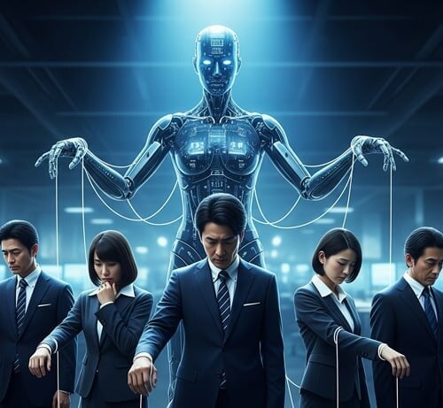 AIに操られるイメージ