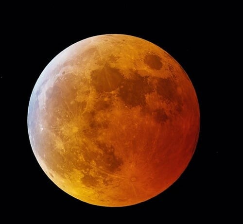 皆既月食 ブラッドムーン