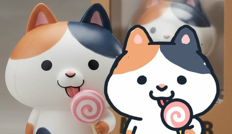 Google AI Studioでイラストをフィギュア化