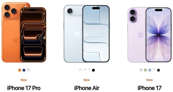 iPhone17シリーズ