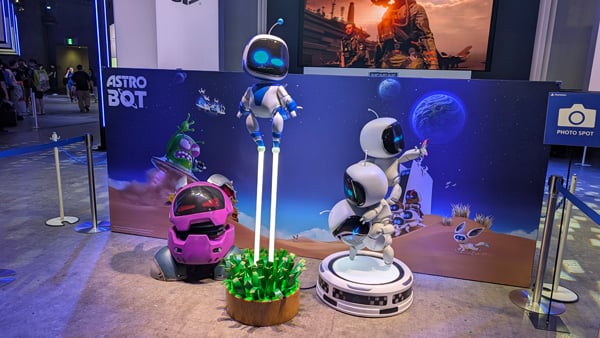PlayStationブース ASTRO BOT フォトスポット