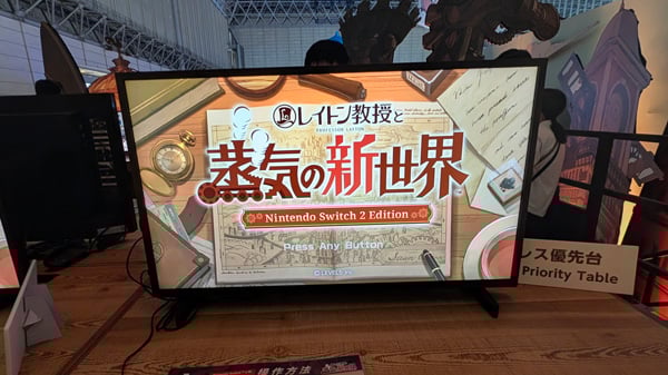 LEVEL5 レイトン教授と蒸気の新世界 試遊