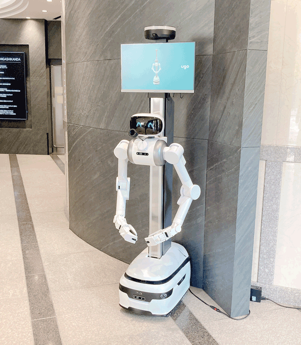 ugopro 案内ロボット