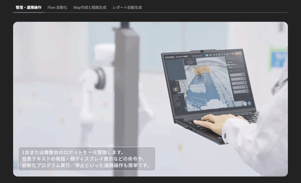 ugoロボット 遠隔操作