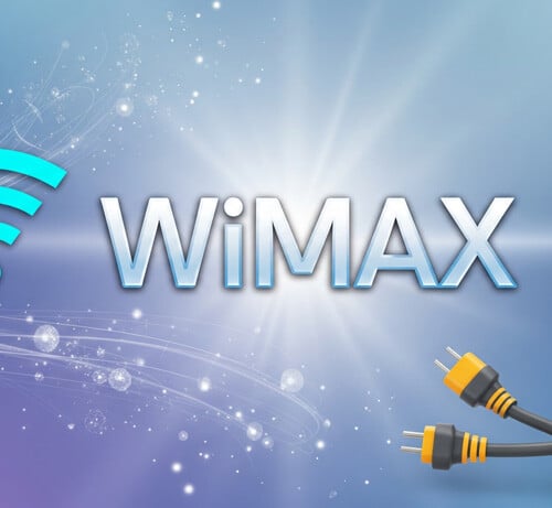 WiMAXと他社の比較イメージ