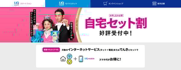 自宅セット割
