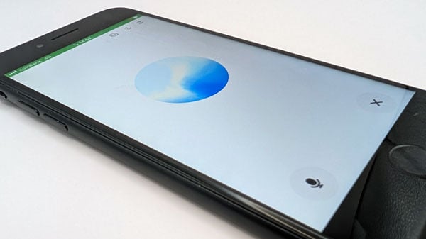 iPhone SEでチャッピー音声会話と立ち上げ