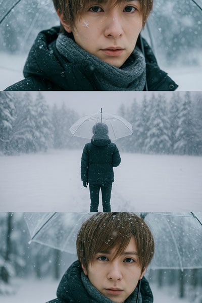 ChatGPT（チャットGPT）でAI雪加工