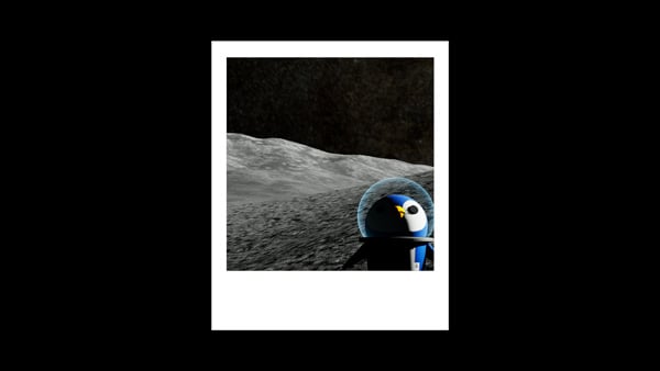 REAL MOON チェキ風写真