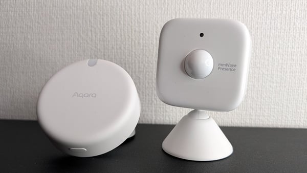 SwitchBot 人感センサー ProとAqara 人感センサー FP2