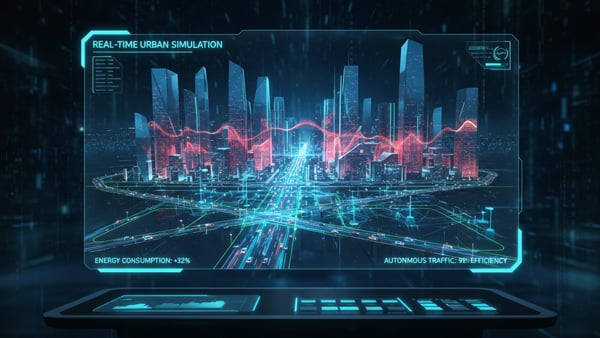 大都市シミュレーションイメージ