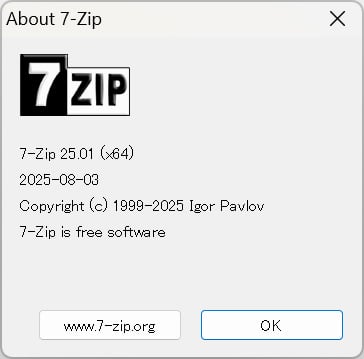 About 7-zip