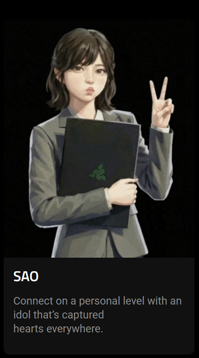 RAZER Project AVA SAO