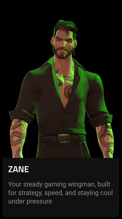 RAZER Project AVA ZANE