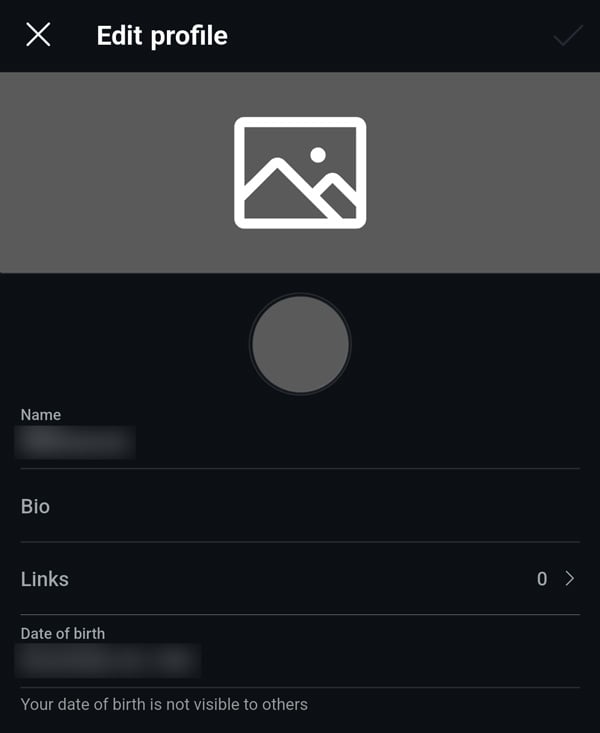 UpScrolled プロフィール編集