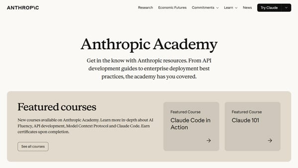 Anthropic Academy