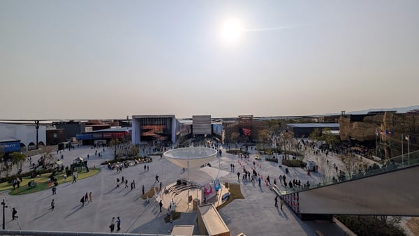 大阪・関西万博 大屋根リングからの景色