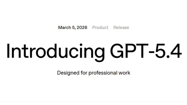Introducing GPT-5.4