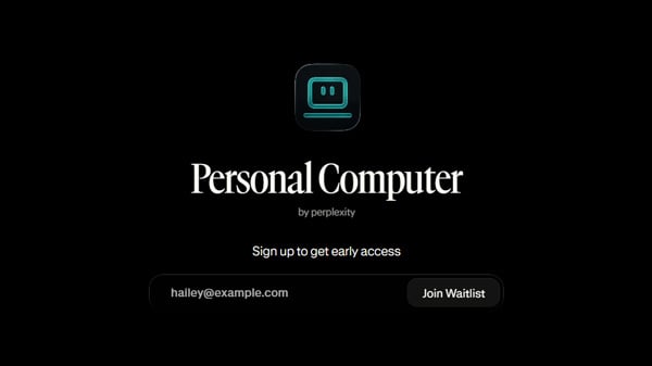 Perplexity Personal Computer