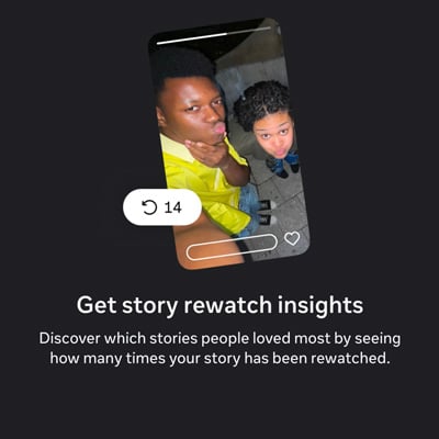 Instagram Plus Get story rewatch insights