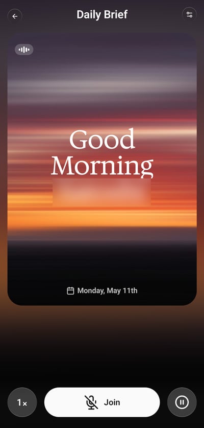 Huxe Good Morning