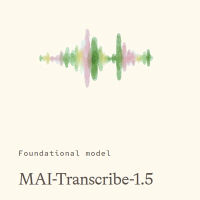 MAI-Transcribe-1.5