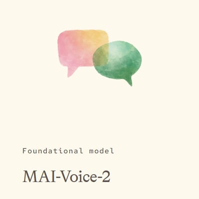 MAI-Voice-2