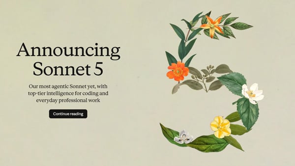 Announcing Sonnet 5
