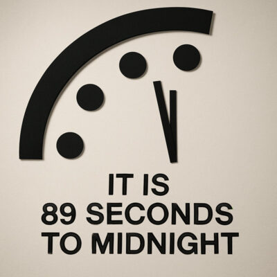 IT IS 89 SECONDS TO MIDNIGHT