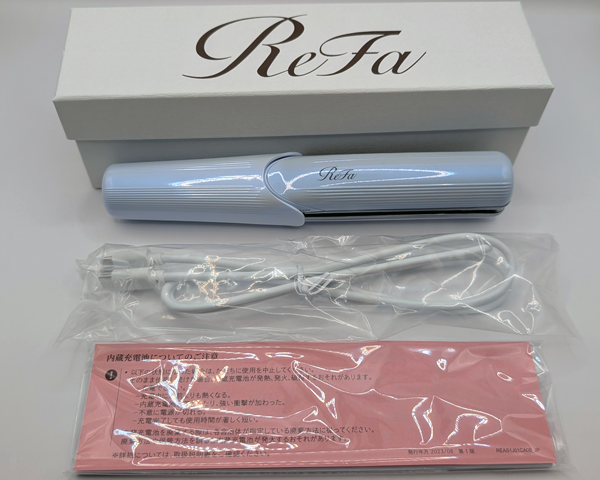 ReFa FINGER IRON ST 開封