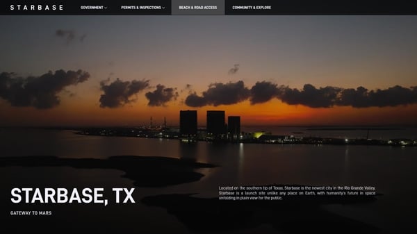 STARBASE Webサイト トップ