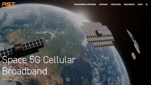 ASTスペースモバイルトップページキャプチャ