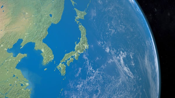 衛星写真 日本