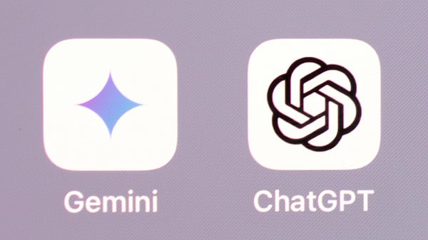 Gemini、ChatGPTアイコン