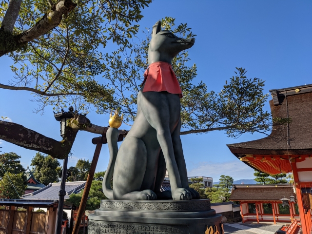 Fushimi Inari Fox 伏見稲荷 狐