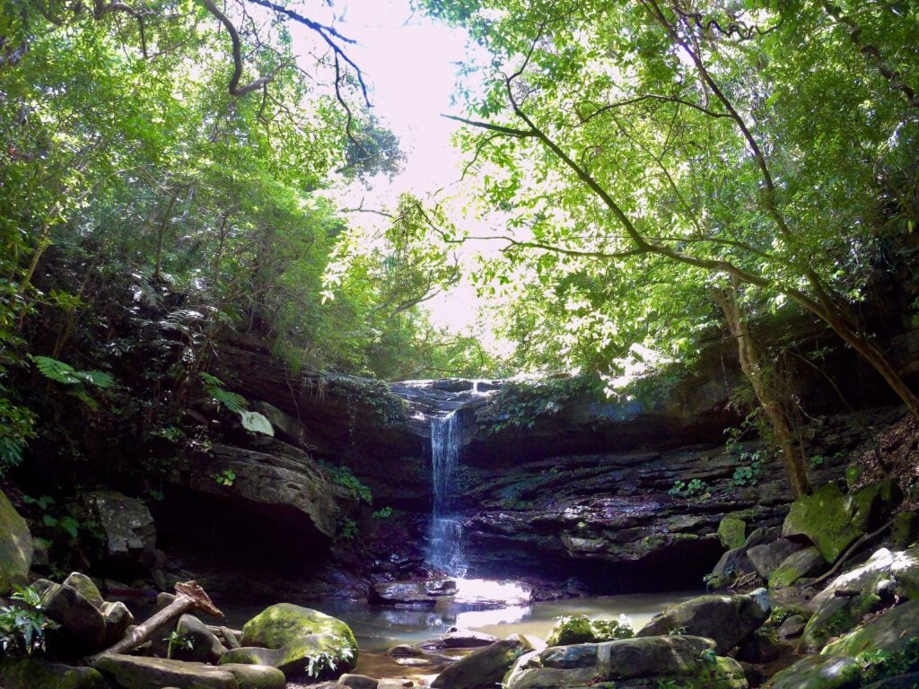 クーラの滝 Kura Falls 西表島 iriomote island