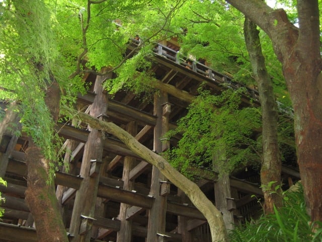 The Main Hall of Kiyomizu Temple 기요미즈의 무대 교토